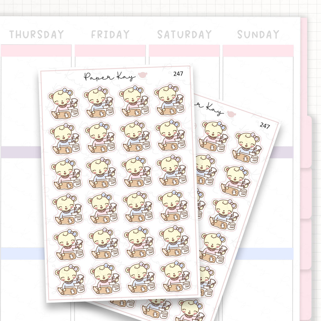 Christmas Cookies Sticker Sheet