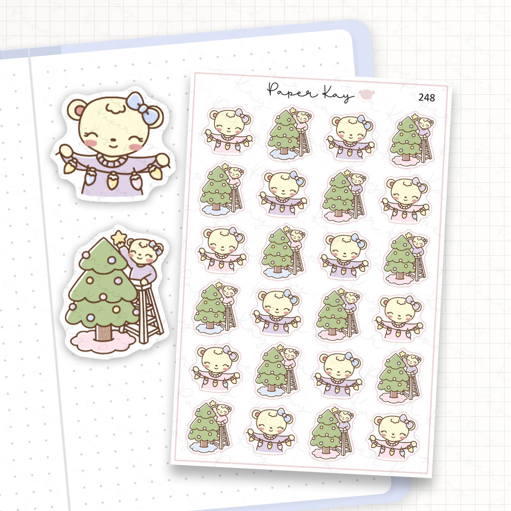Christmas Decorating Sticker Sheet