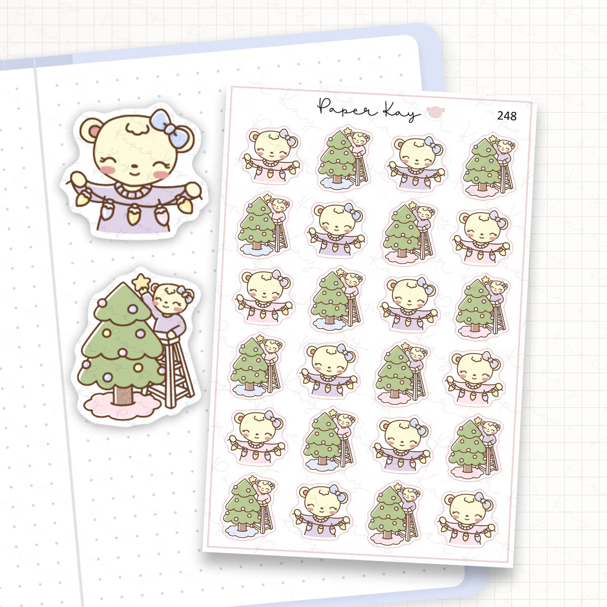 Christmas Decorating Sticker Sheet