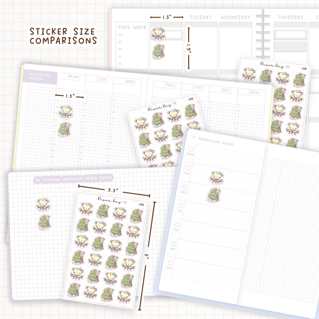 Christmas Decorating Sticker Sheet