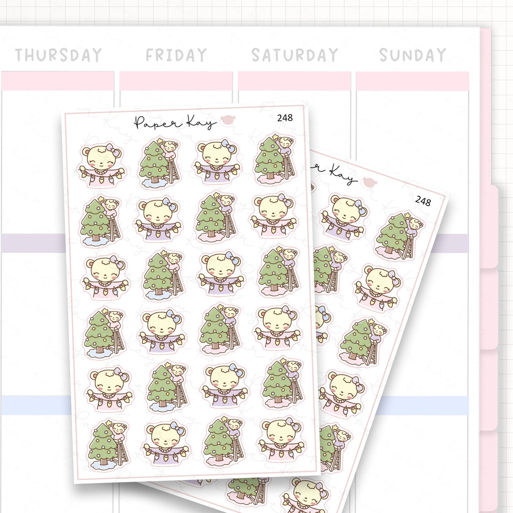 Christmas Decorating Sticker Sheet