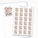 Ice Skating Sticker Sheet