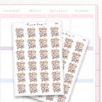 Ice Skating Sticker Sheet