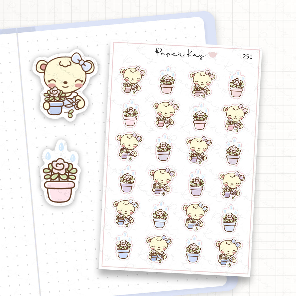 Pruning Plants Sticker Sheet