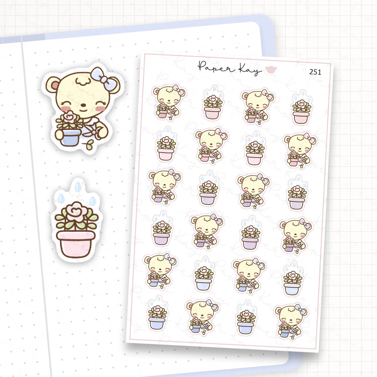 Pruning Plants Sticker Sheet