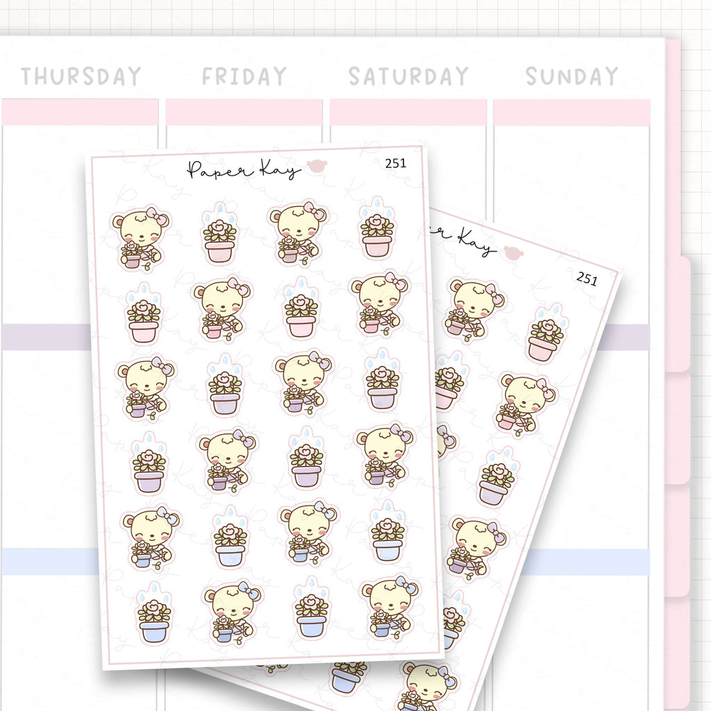 Pruning Plants Sticker Sheet