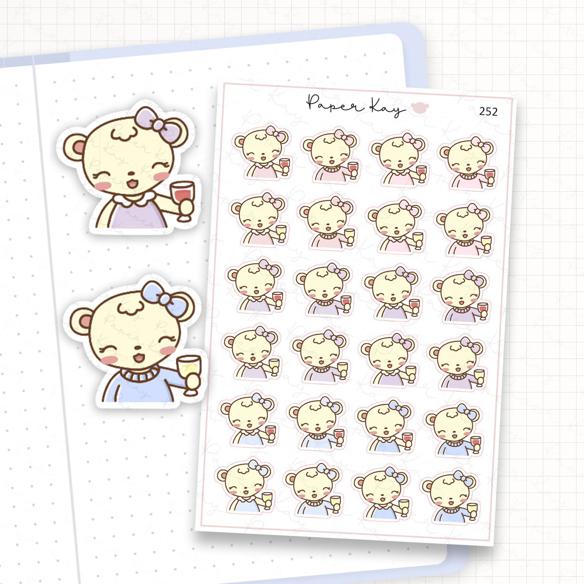 Wine Sticker Sheet
