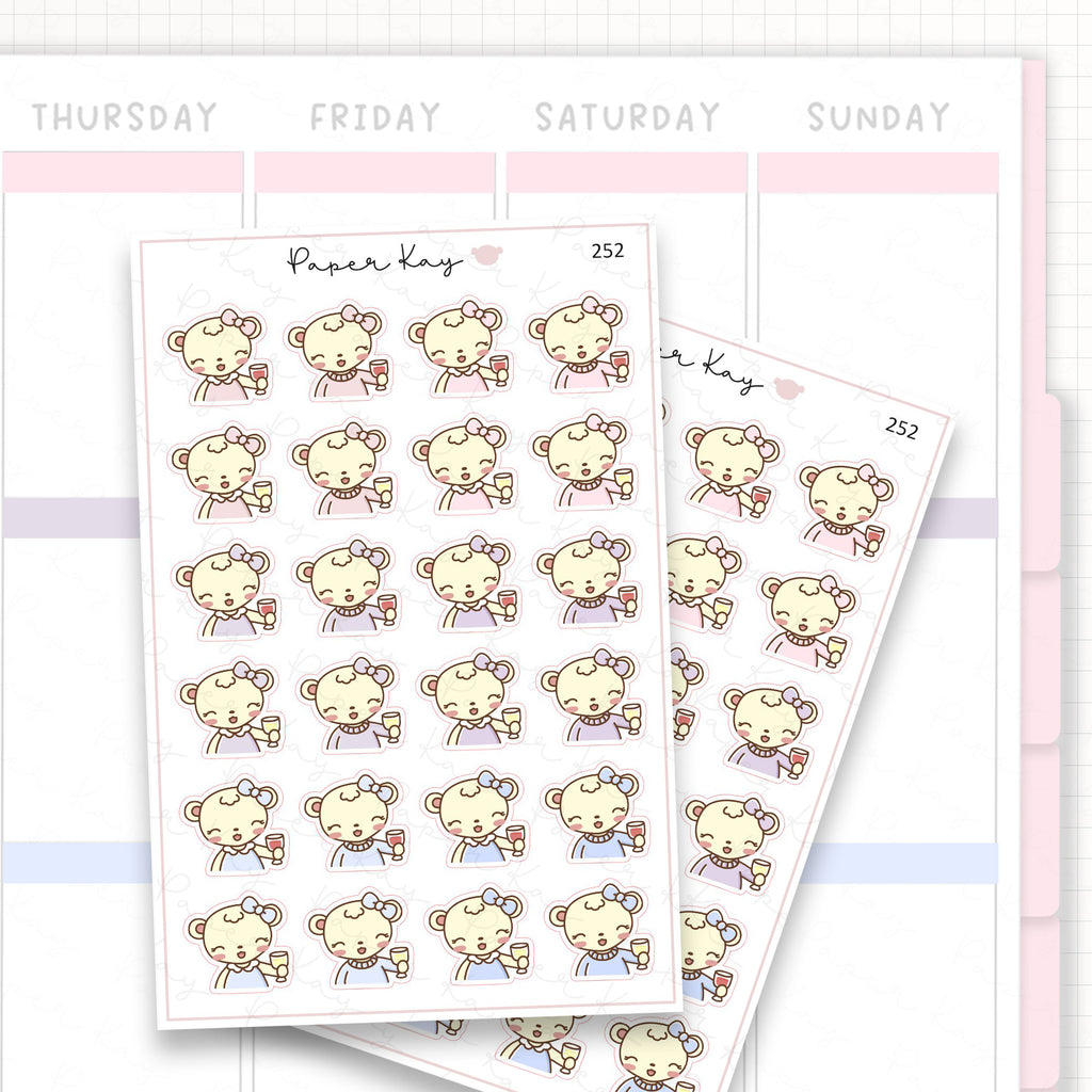Wine Sticker Sheet