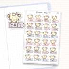 Sale Time Sticker Sheet