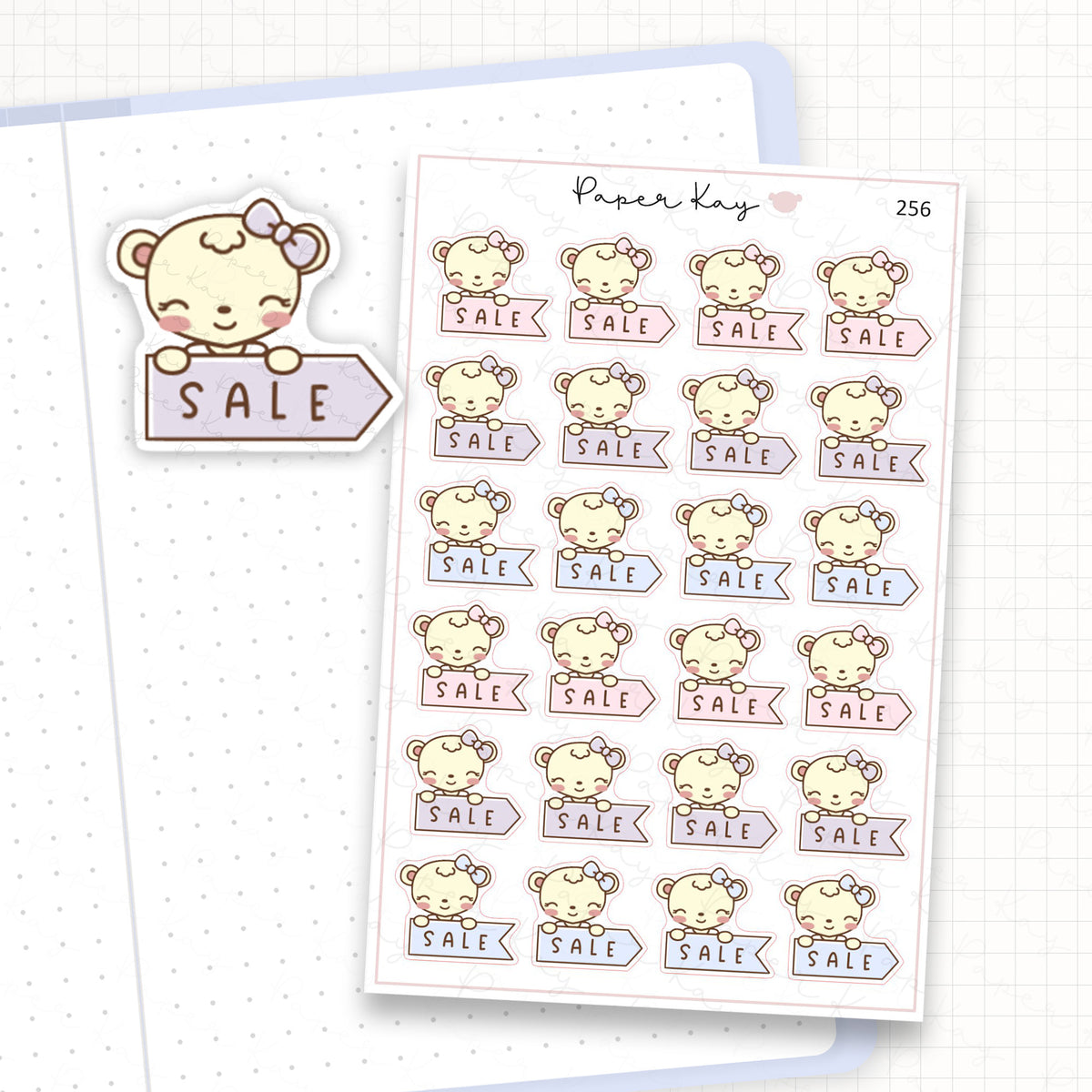 Sale Time Sticker Sheet