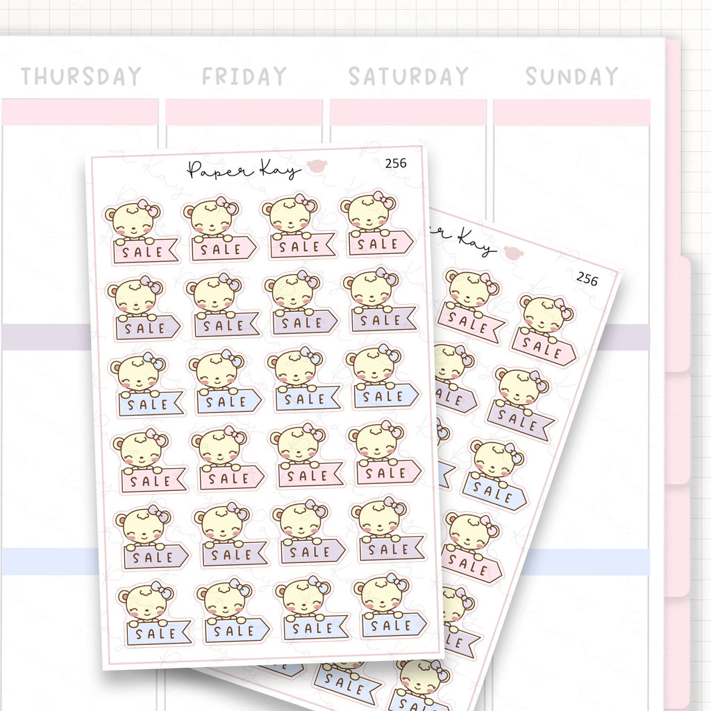 Sale Time Sticker Sheet