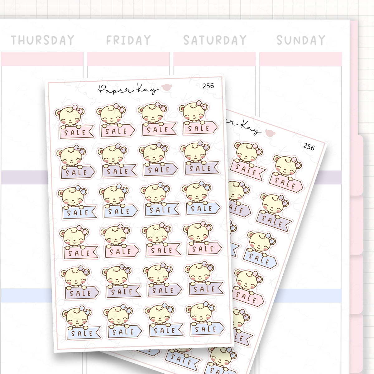 Sale Time Sticker Sheet
