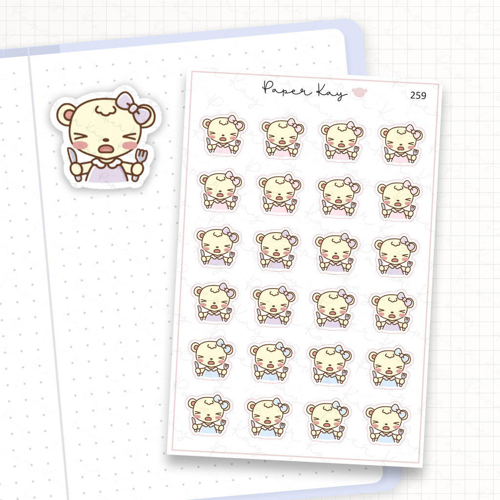 Hangry Sticker Sheet