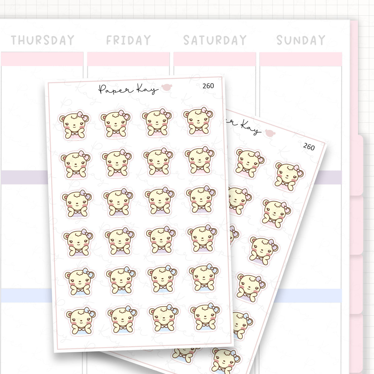 Day Dreaming/Hopeful Sticker Sheet