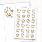 Forgetful Sticker Sheet