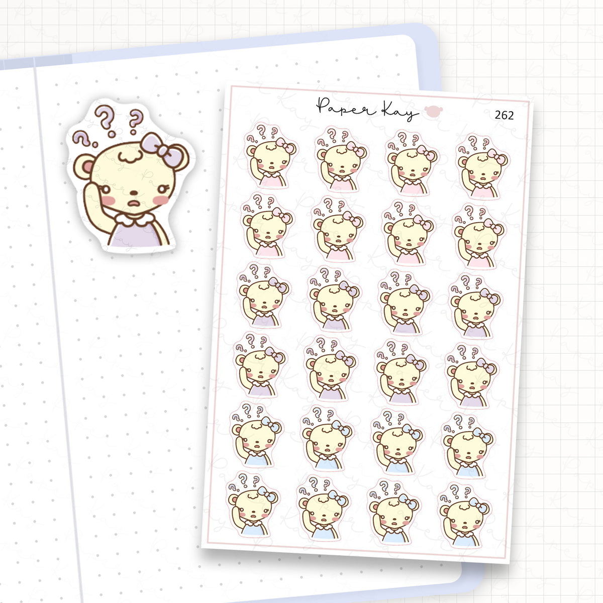 Forgetful Sticker Sheet