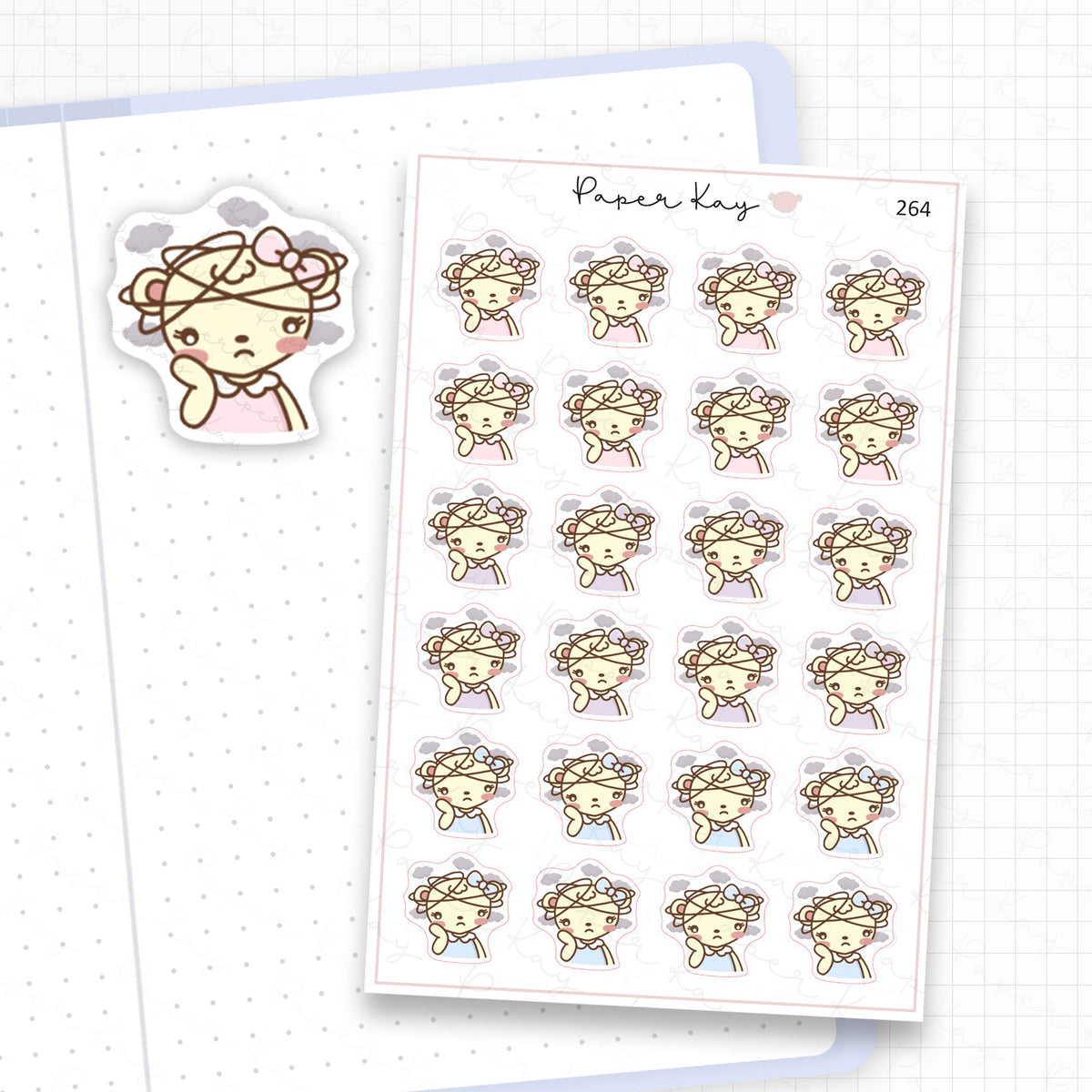 Bad Thoughts Sticker Sheet