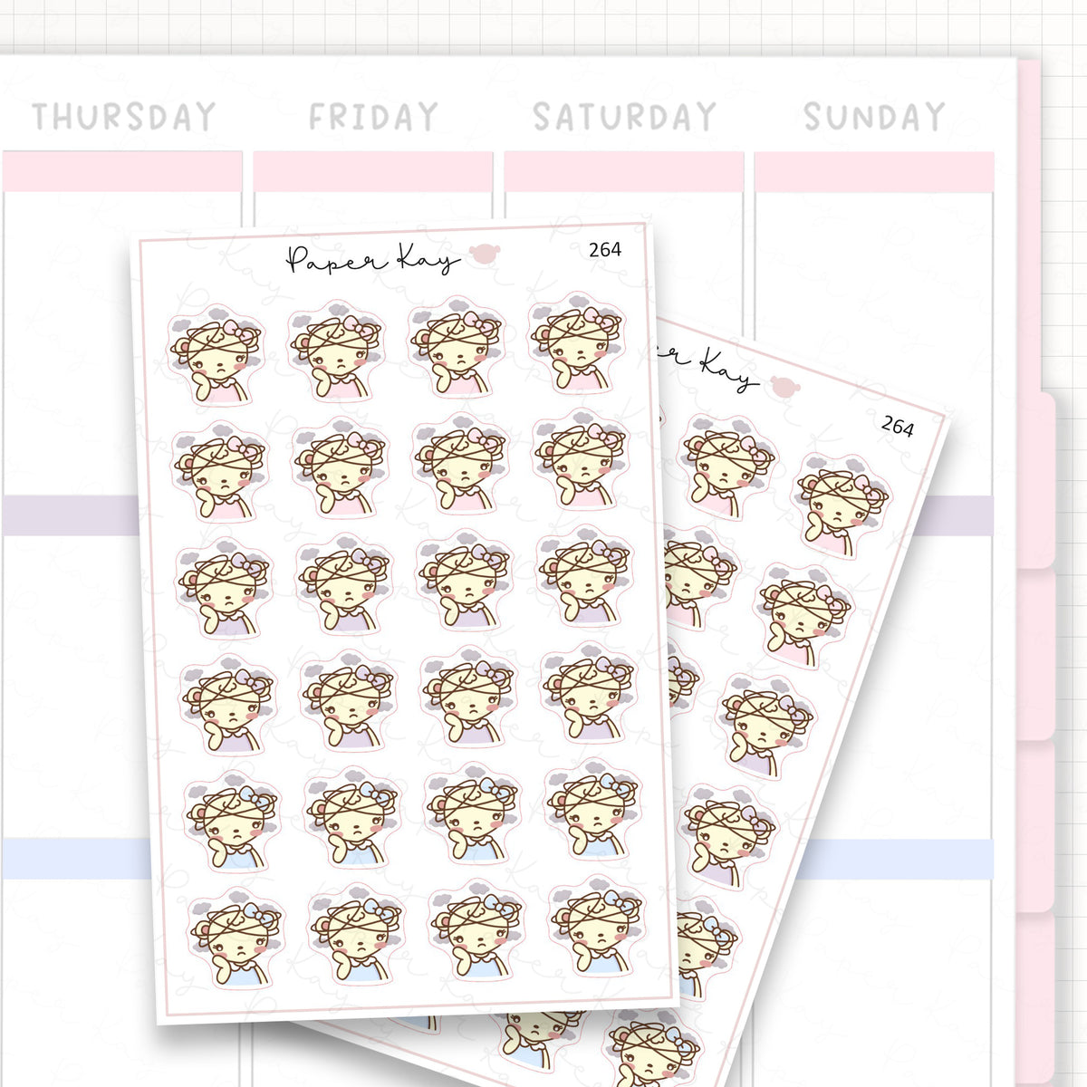 Bad Thoughts Sticker Sheet