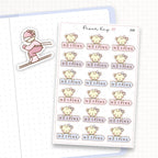 No Spend Sticker Sheet