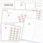 No Spend Sticker Sheet
