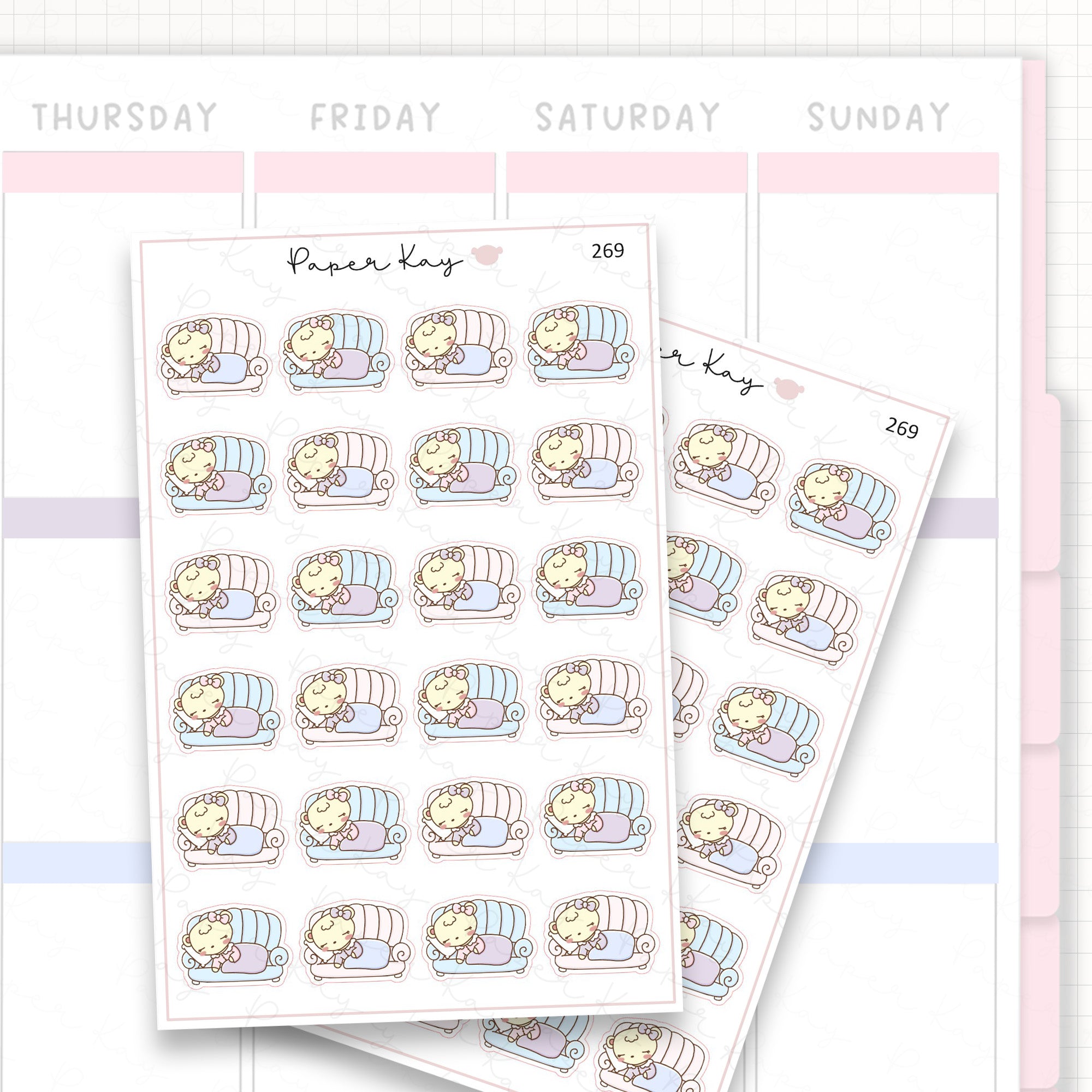 Take a Nap Sticker Sheet