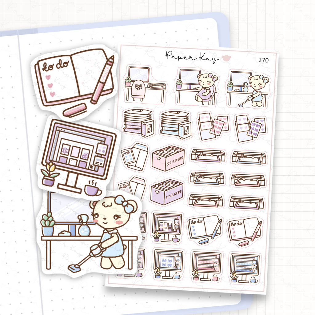 Sticker Business Sticker Sheet