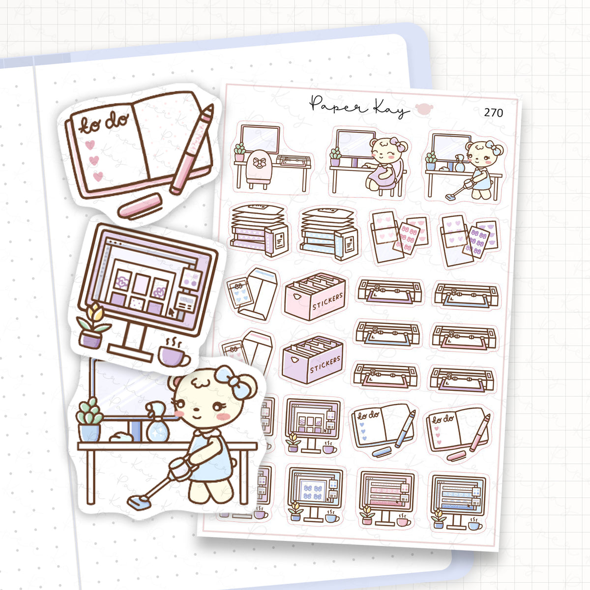 Sticker Business Sticker Sheet