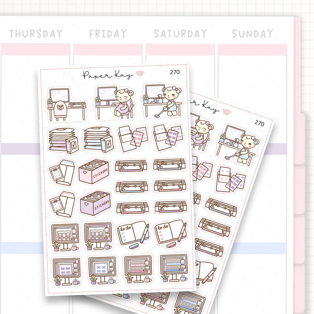 Sticker Business Sticker Sheet