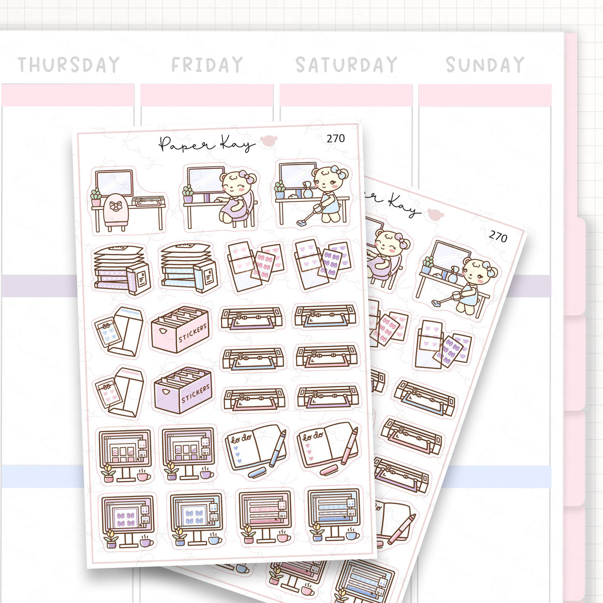Sticker Business Sticker Sheet