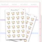 Checking Phone/Social Media Sticker Sheet