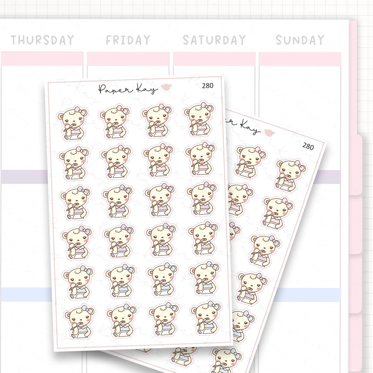 Creative Block Sticker Sheet