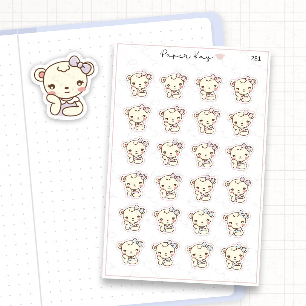 Bored Sticker Sheet