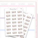 Clean Microwave Sticker Sheet