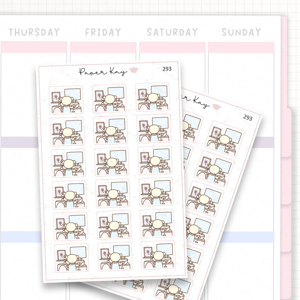 Clean Bathroom Sticker Sheet