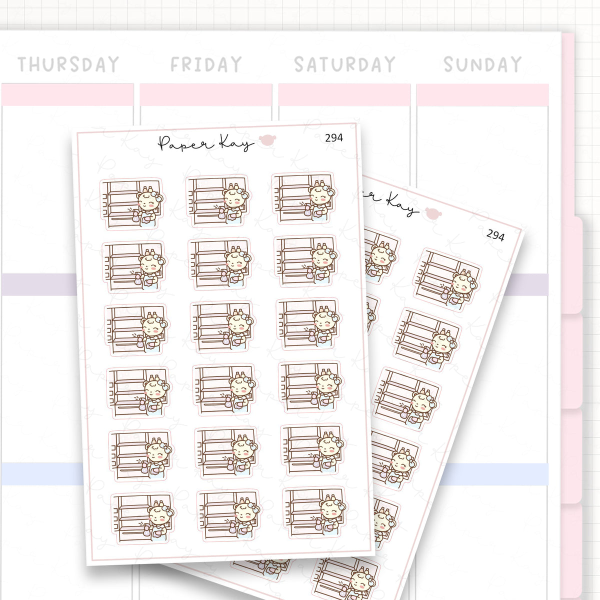 Clean Fridge Sticker Sheet