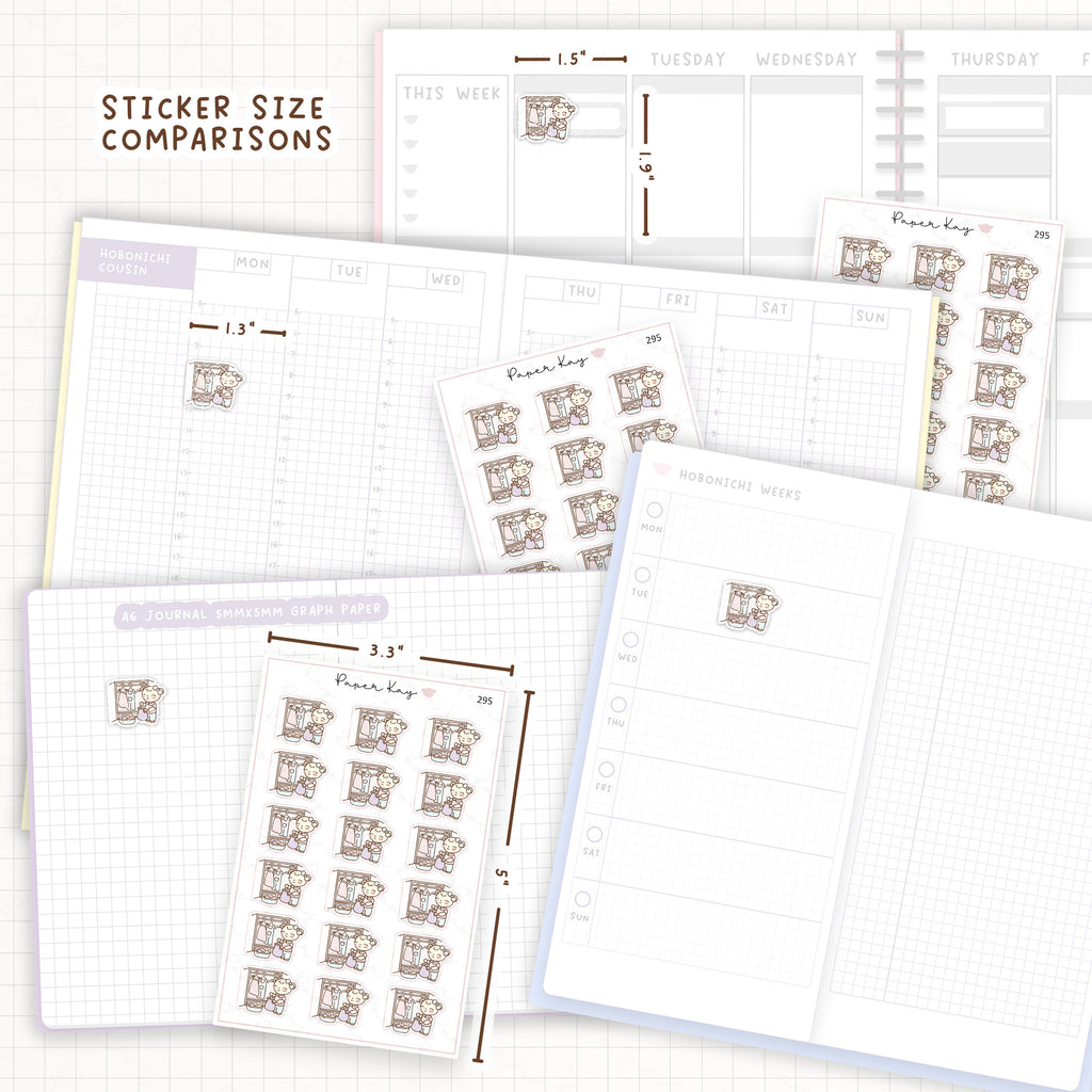 Reorganise Wardrobe Sticker Sheet