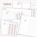 Make a Bed Sticker Sheet