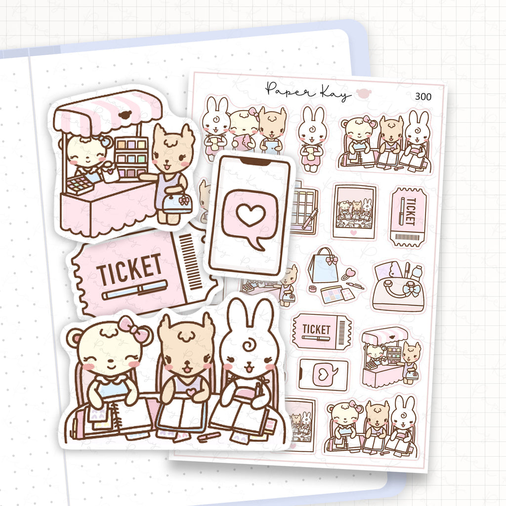 Planner Meet Up Sticker Sheet