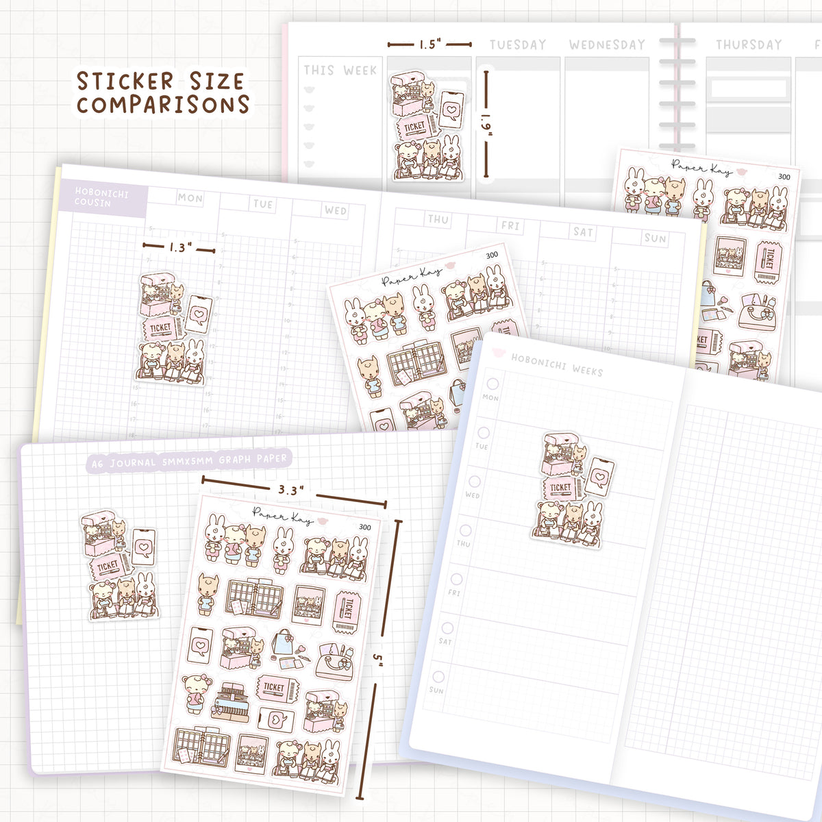 Planner Meet Up Sticker Sheet