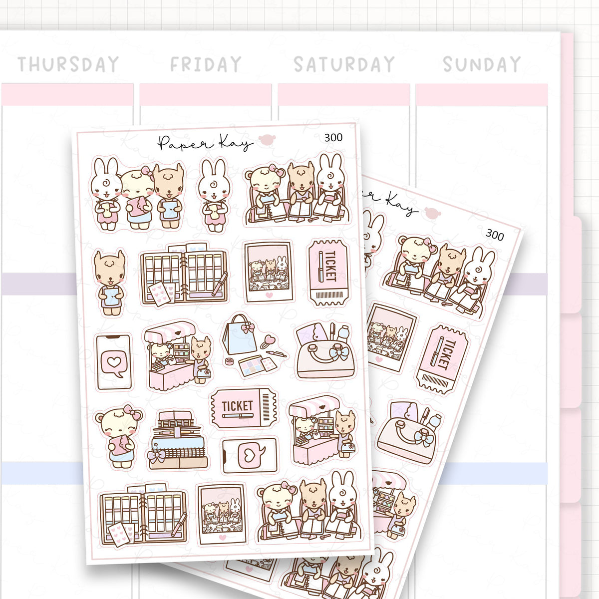 Planner Meet Up Sticker Sheet