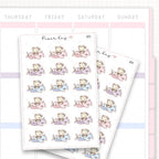 Aeroplane Sticker Sheet
