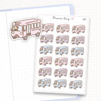 Zoomed in image of the doodles from a character planner sticker sheet.