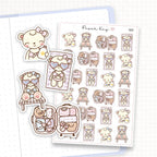Sunbathe/Holiday Sticker Sheet