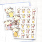 Summer Drinks Sticker Sheet