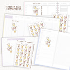 Summer Drinks Sticker Sheet