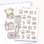 Cinema Sticker Sheet