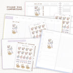 Sand Castle/Beach Sticker Sheet