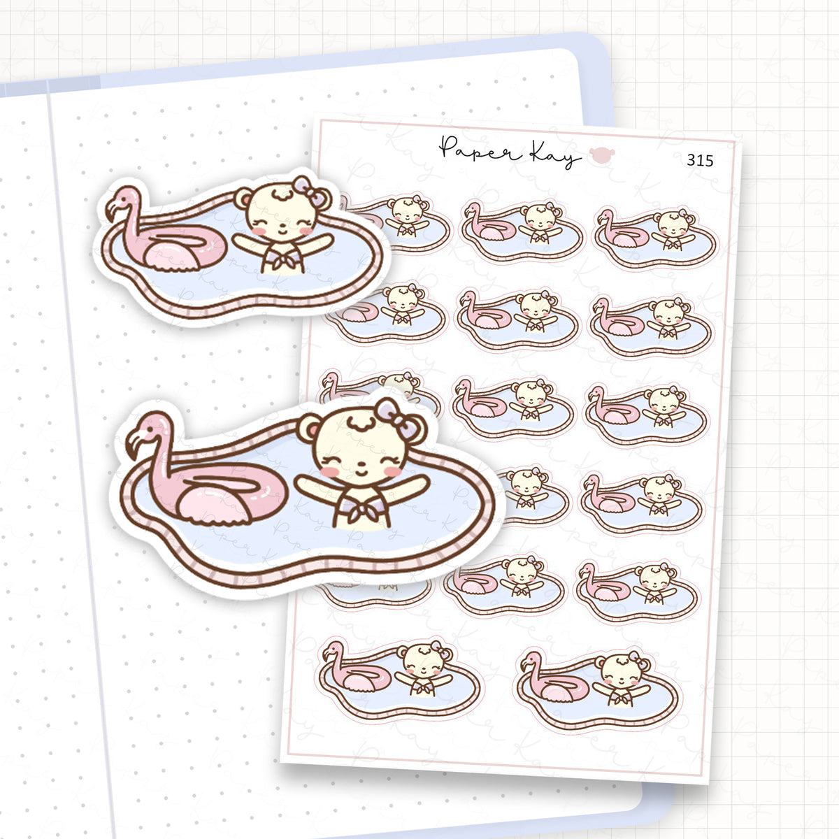 Pool Sticker Sheet