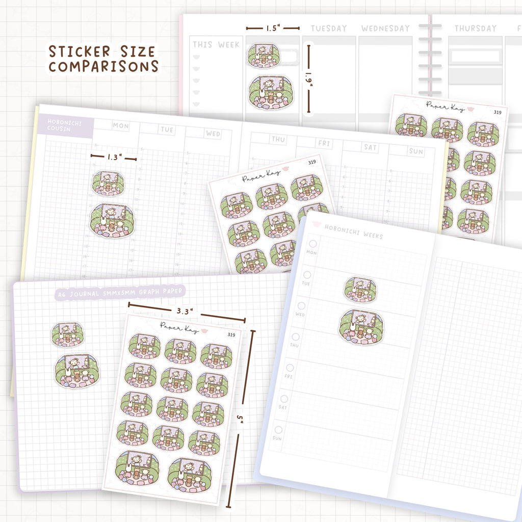 Outdoor Cinema Sticker Sheet