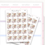Nail Salon Sticker Sheet